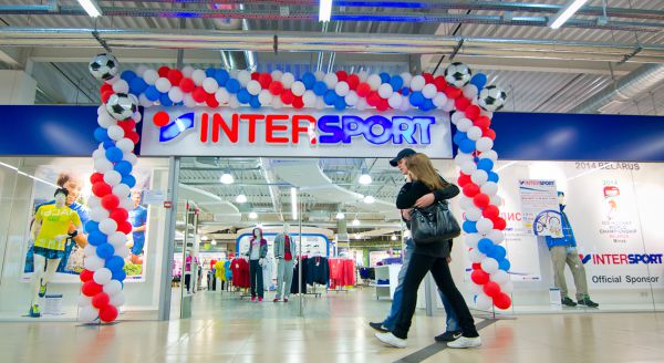 Освещение спорт. супермаркета INTERSPORT