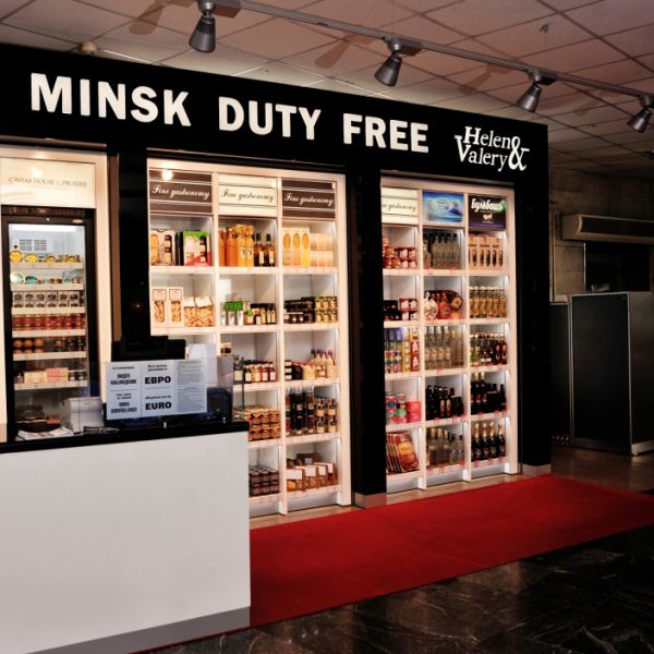 Освещение магазинов Duty Free Минск (Аэропорт Минск 2)